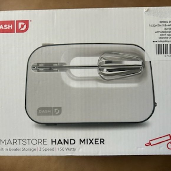 Hand Mixer (Smartstore) Brand: Spring Shop, 3 Speed Electric 150 Watts New - Picture 3 of 3